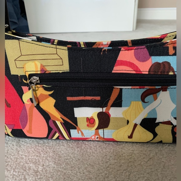 NEW Multicolored Contemporary ‘Scene’ Purse - Picture 3 of 12